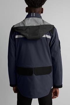 Chamarras Canada Goose Hombre Outlet - Photojournalist Rompevientos Azul Marino CA1925376
